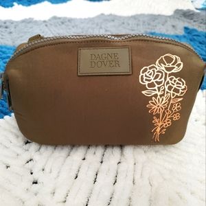 Custom metallic floral Dagne Dover Small Dark Moss Hunter